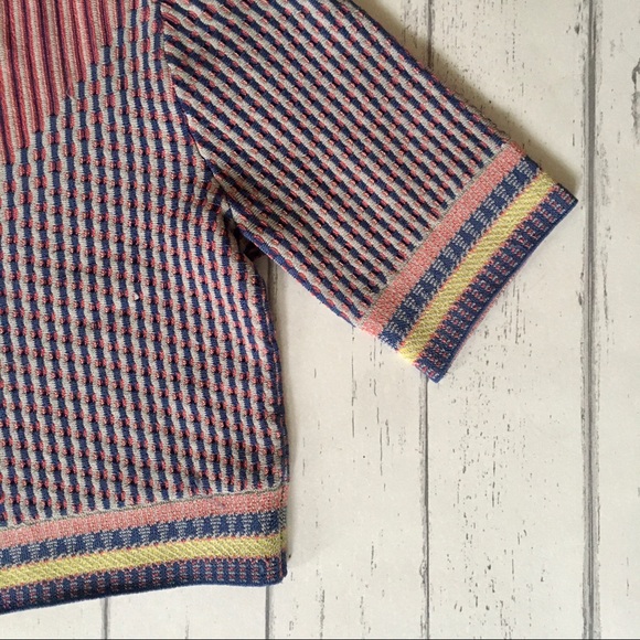 BCBG MAXAZRIA Kayla Crop Knit Top SMALL - Picture 5 of 11